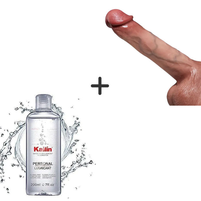 Buyging™ 8 Thrusting 8 Vibrating Intelligent Heating Lifelike Dildo 10.04 Inch