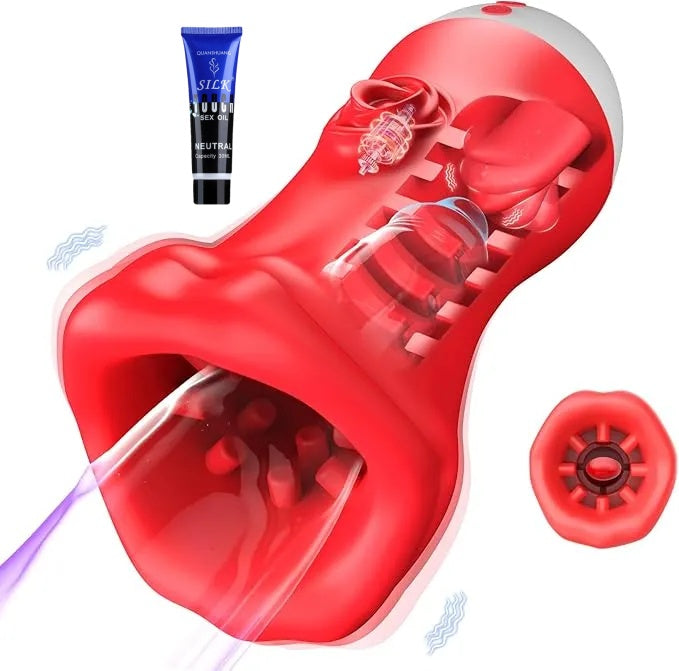 💥Special release of the Supreme Series -- 💋Big Mouth Penis Trainer