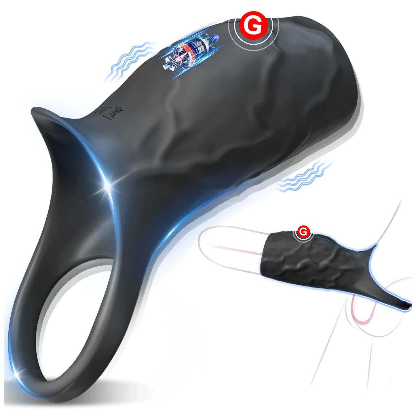 💥2025 New Couples Supreme Series —— Vibrating Penis Armor❤️‍🔥