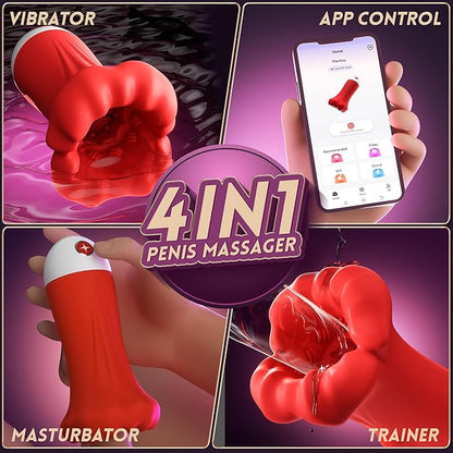 💥Special release of the Supreme Series -- 💋Big Mouth Penis Trainer