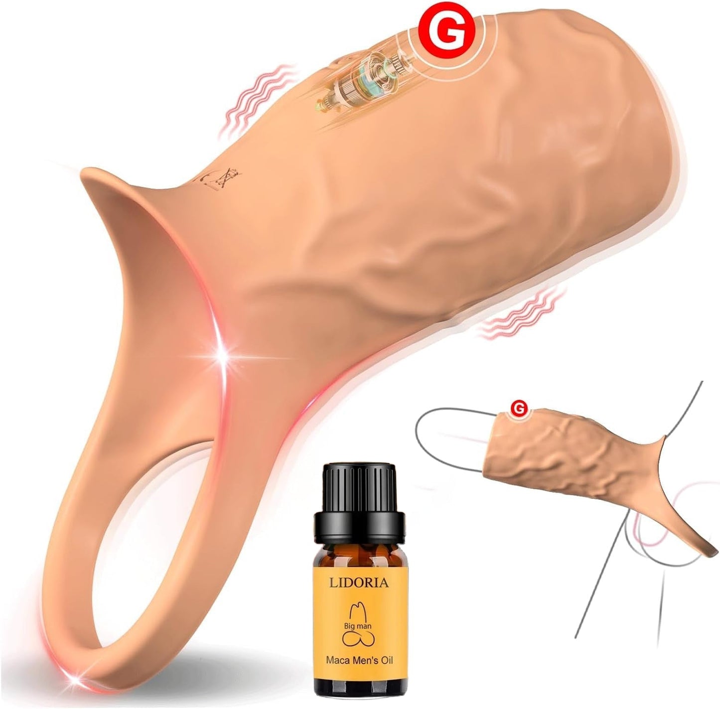 💥2025 New Couples Supreme Series —— Vibrating Penis Armor❤️‍🔥