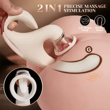 【Discreet Delivery】💖3-in-1 Licking Vibrator for women’s intimate pleasure