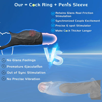 💥2025 New Couples Supreme Series —— Vibrating Penis Armor❤️‍🔥