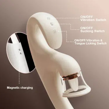 【Discreet Delivery】💖3-in-1 Licking Vibrator for women’s intimate pleasure