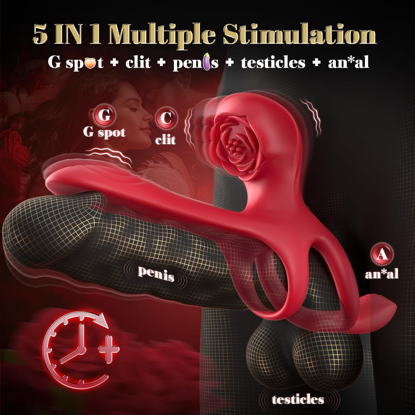 【Discreet Delivery】💖Tivino 5-in-1 Pleasure Toy — Only $39.99!