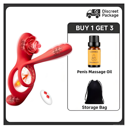 【Discreet Delivery】💖Tivino 5-in-1 Pleasure Toy — Only $39.99!