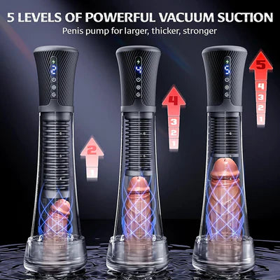 2025 Men’s New Technology Vacuum Therapy – 👑 3-in-1 Cupsland Vacuum Suction