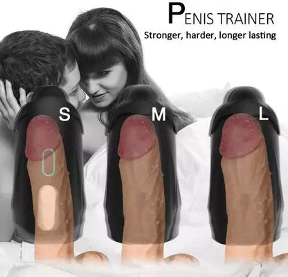10-Pattern Vibrations Balls Dense Tickler Penis Ring
