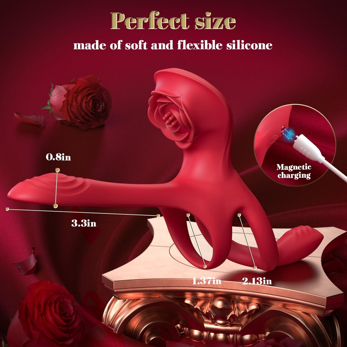 【Discreet Delivery】💖Tivino 5-in-1 Pleasure Toy — Only $39.99!