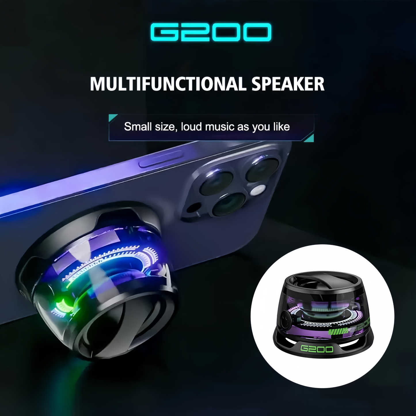 Compact & Portable Sound