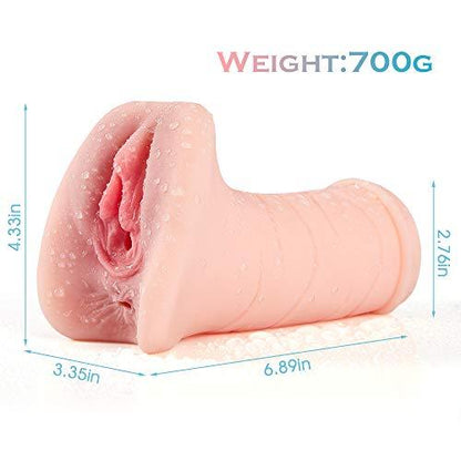 6.89 Realistic Vagina and Ass Doggy Style Male Masturbator