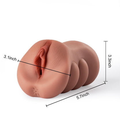 5.7” Realistic Single-Channel Pussy Male Masturbator