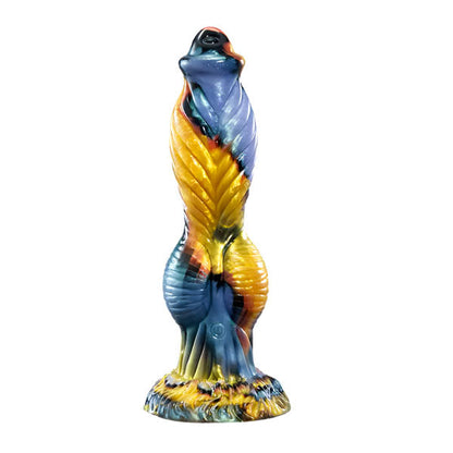 Buyging™ Phoenix Animal Texture 7 Thrusting Vibrating Big Sucker Monster Dildo 10.23 Inch